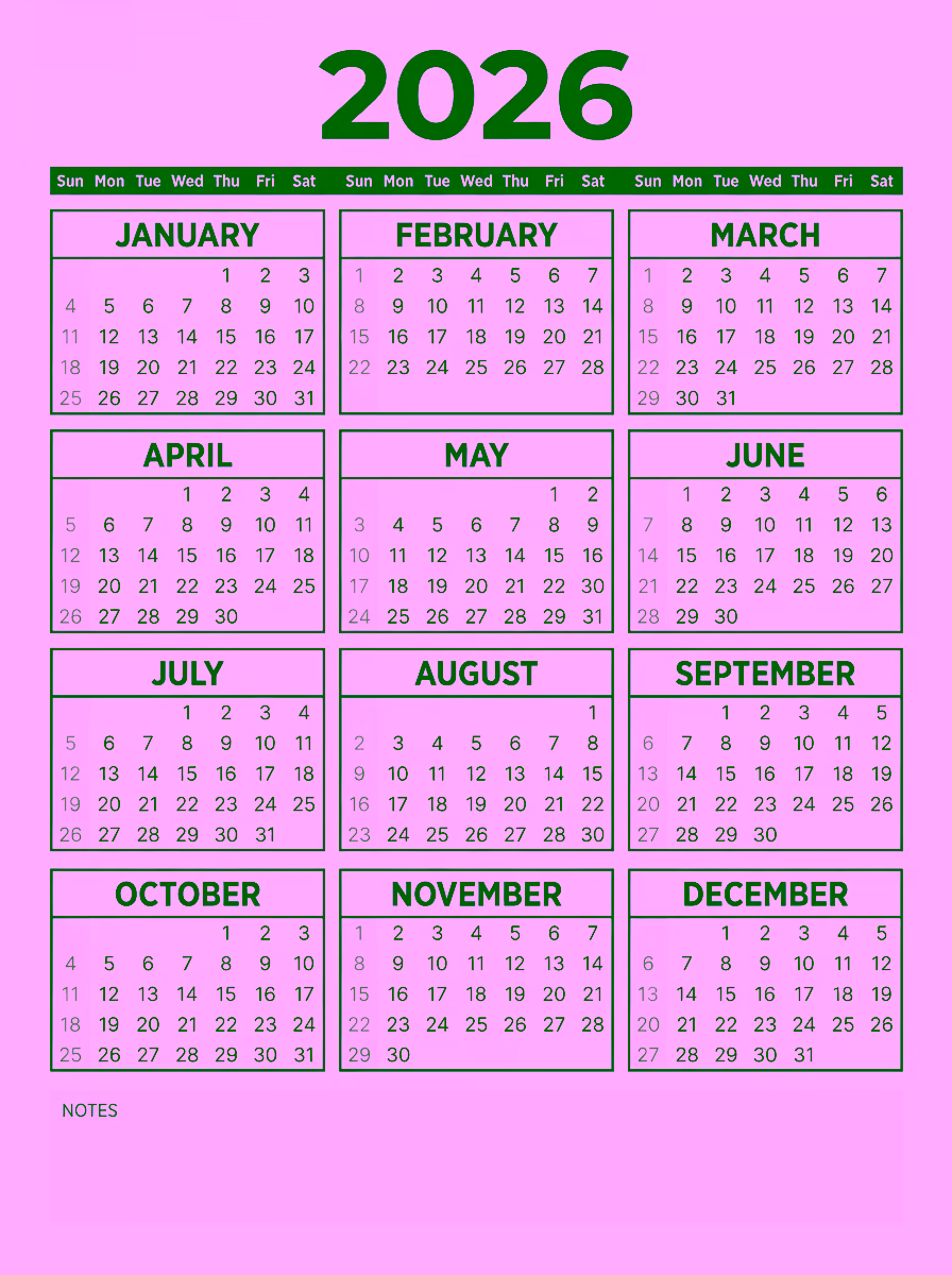 2026 Calendar Collection