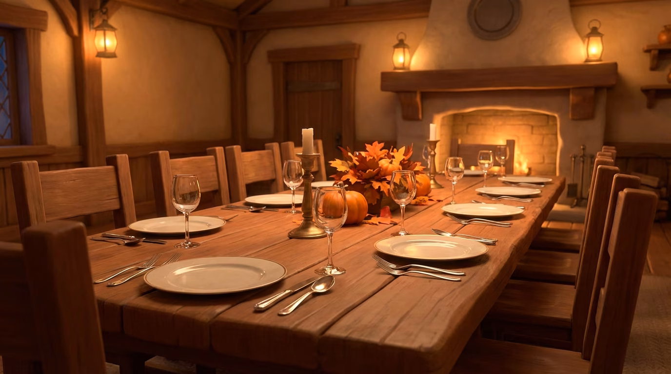 Characters Dinner Scene - Input 1